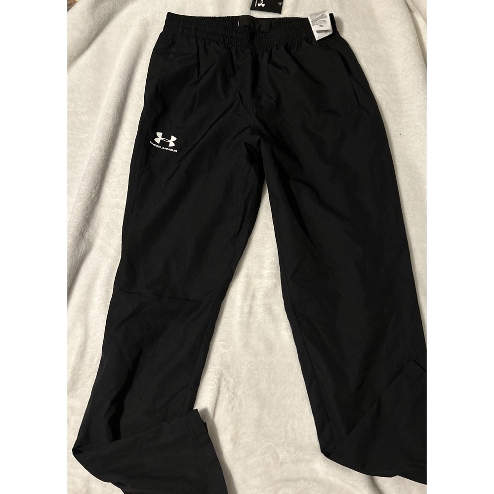 Under Armour Mens Medium Black Athletic Track Pants NWT Training Warm Up